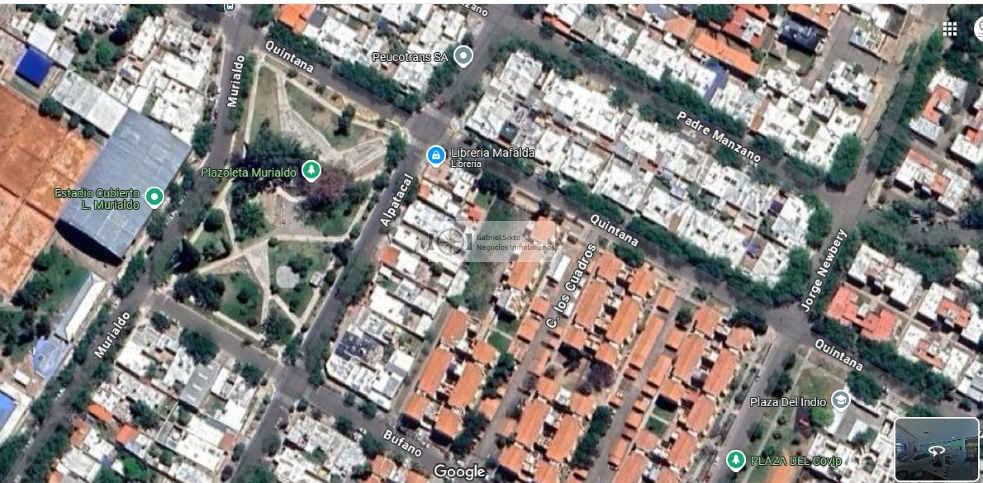 VENTA LOTE VILLA NUEVA SOBRE CALLE QUINTANA (PROYECTO INMOBILIARIO APROBADO DEPTOS)