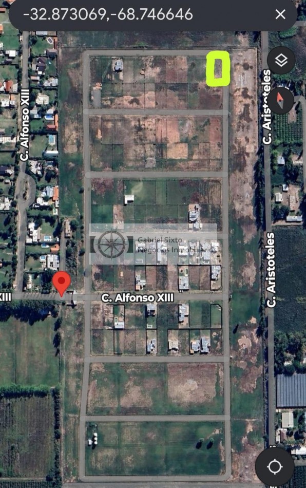 VENTA LOTE B° PRIVADO EL SAUCE 516 M2 SERV. LUZ, GAS Y AGUA DISPONIBLIDAD INMEDIATA