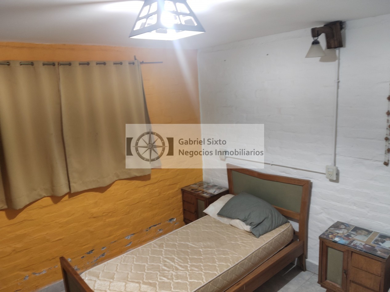 VENTA CABAÑA TODA DE MATERIAL (13 AÑOS ANTIGUEDAD) EL SALTO POTRERILLOS. AMOBLADA 