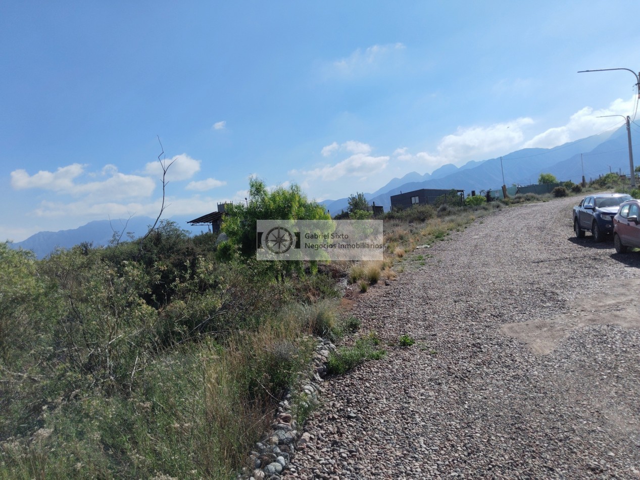 VENTA LOTE ALTOS DE LA CRUCESITA, HERMOSA VISTA, CON PROYECTO DE QUINCHO DISPONIBLIDAD INMEDIATA!!!