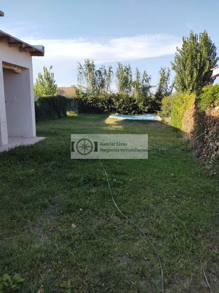 VENTA LOTE CON QUINCHO Y PILETA EN MAIPU 