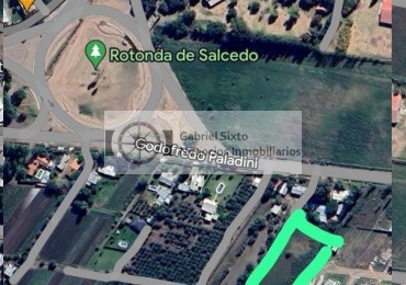 VENTA LOTE 4400 M2 A MTS DE LA ROTONDA SALCEDO SOBRE G PALADINI